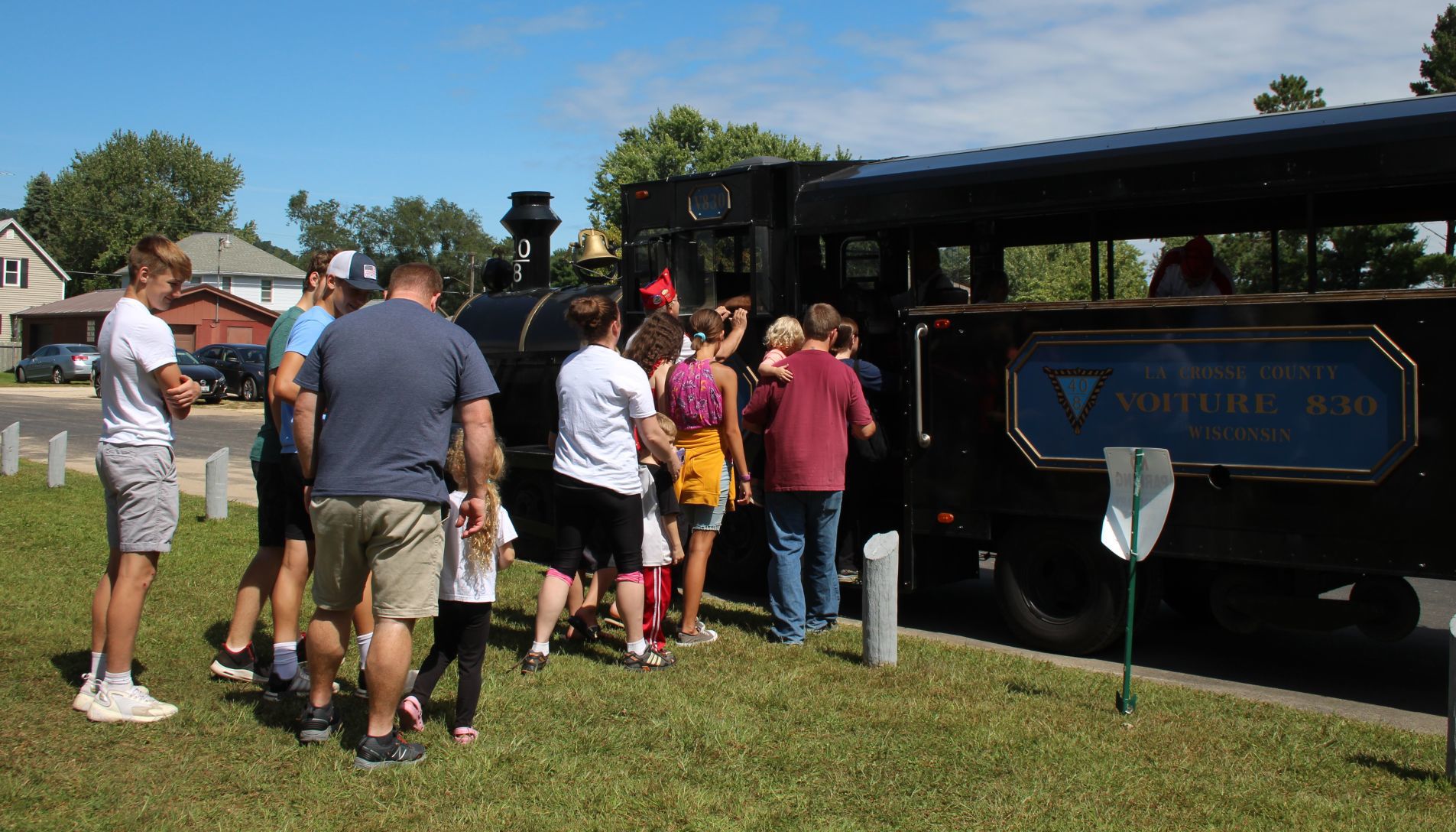 All aboard!